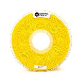 Gizmo Dorks Flexible TPU 3D Printer Filament 3mm (2.85mm) 1kg, Yellow