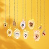 Acrylic Painting Disc Egg Approx. 8 cm Craft with Hanging