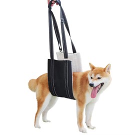 Ziyonix Dog Lifting Harness, Soft Sling Support and Rehab Harness Dog Rehabilitation Carrying Strap Large Dog Mobility Aids Support Sling for dogs Legs Support Rehabilitation (L)