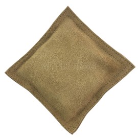 6" SANDBAG (SQUARE) : Double Stitched Jeweller Leather Panel Beaters Metal Working Sand Bag (1080)