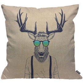 HGOD DESIGNS Cushion Cover Skull Laciness Mediaeval Style Retro Horror Throw Pillow Cover Home Decorative for Men/Women living room Bedroom Sofa Chair 18X18 Inch Pillowcase