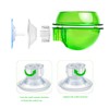 MEISH 3 Pieces Reptile Food Water Bowl Suction Cup Reptile
