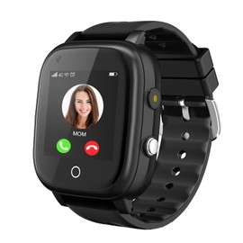 Topchances 4G Smartwatch for Girls Boys, Smart Watch for Kids, IP67 Waterproof WiFi Smartwatch Phone with GPS Tracker Video Call Phone Call SOS for Kids Children 3-14 Years Old Birthday Gifts (Black)