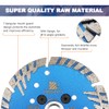 BRSCHNITT Diamond Cutting Disc 125mm x M14 Turbo Saw Blade