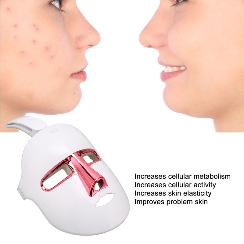 7 Color LED Device Skin Rejuvenation Pimples Reduction Spot Winkles