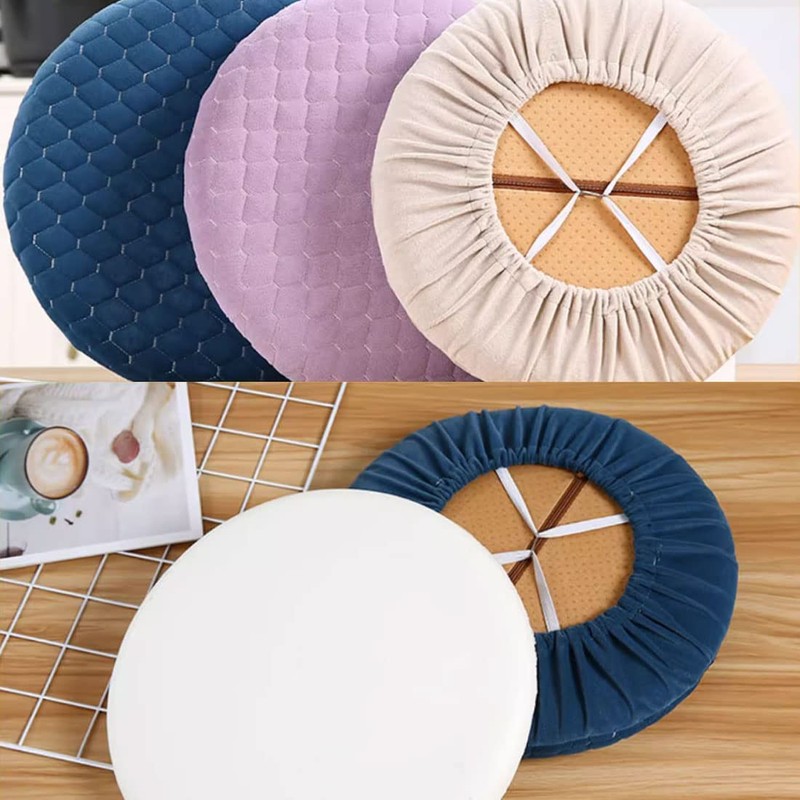 Bifaunvogel 14" Round Seat Cushion Memory Foam Round Stool Cushion