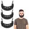 Molain Beard Apron, 3Pcs Beard Bonnet for Men Sleeping, Silky