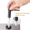 Matte Black Kitchen Sink Soap Dispenser GAPPO Countertop Pump Hand
