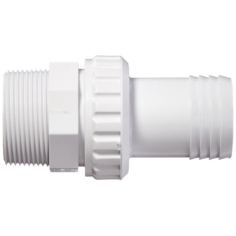 Hayward SP1493 1-1/2-Inch MIP White ABS Quick Disconnect Econo Union