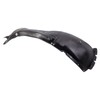 TRQ TRQ Front Right Inner Fender Liner Black Passenger Side
