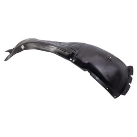 TRQ TRQ Front Right Inner Fender Liner Black Passenger Side Compatible with 2015-2017 Hyundai Sonata HY1249154