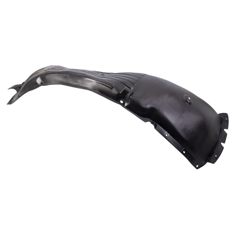 TRQ TRQ Front Right Inner Fender Liner Black Passenger Side