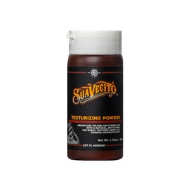 Suavecito Polvo texturizado y voluminizador para peinar el cabello con acabado mate sin brillo y fuerte sujecin, sin ensuciar, absorbente de aceite,  