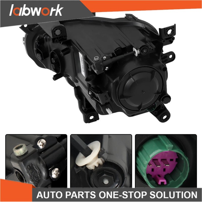 Labwork Headlight For 2014-2018 Jeep Cherokee HID/Xenon Projector Right Side