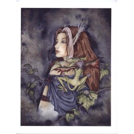 Amy Brown - Gremlin And Elf - OUT OF PRINT