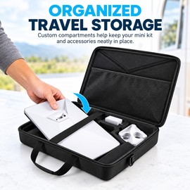 Starlink Mini Hard Carrying Case for Travel and Storage – Waterproof Scratch-Resistant Protective Bag for Outdoor Adventures