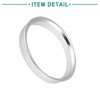 ACROPIX 66.6 to 60.1mm Hub Centric Rings Silver Tone -