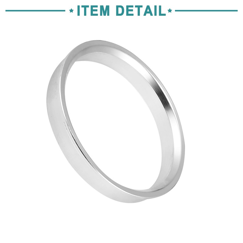 ACROPIX 66.6 to 60.1mm Hub Centric Rings Silver Tone -