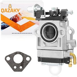 Carburetor for 33cc 40cc 43cc 47cc 49cc 50cc 2-Stroke Engine 15mm Intake Hole Dirt Pocket Rocket Bike ATV Scooter Mini Chopper Quad Go Kart Hedge Trimmer Brush Cutter Blower Edger Cultivator