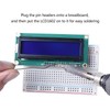 Hailege 2pcs DC3.3V HD44780 1602 16x2 Letters LCD Display Adapter