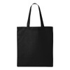 Q-TEES QTB Large Blank Heavy Duty Reusable Canvas Tote Shopping