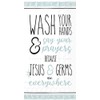 Boston International IHR 3-Ply Paper Napkins, 16-Count Guest Size, Jesus