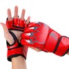 Half Finger Boxing Gloves Punching Bag Open Palms Fighting Kickboxing