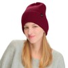 C.C Beanie Hat with Sherpa Lining for Men and Women,