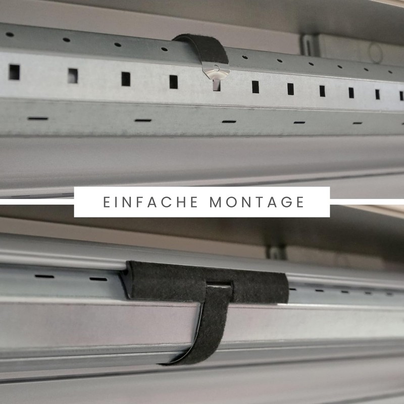 casmartis Roller Shutter Suspension Spring with Felt Coating for Scratch