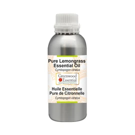 Greenwood Essential Pure Lemongrass Essential Oil (Cymbopogon citratus) Natural Therapeutic Quality Steam Distilled 630 ml (21 oz)