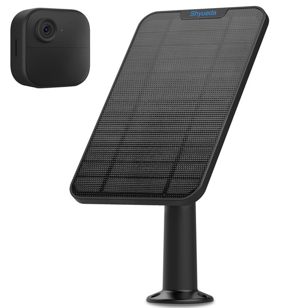 Shyueda 4W Solar Panel Charging Compatible with All-New Blink Outdoor