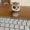 Objectz Bobble Head Figurine Small Owl Brown - Owl Figurine