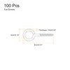 uxcell 100Pcs Eye Screws, 304 Stainless Steel 8x4mm Small Self