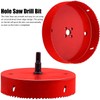 Hole Saw 5-1/8 Inch, 32mm Bi-Metal Cutting Depth HSS M42
