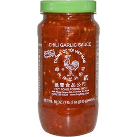 Huy Fong Foods Inc., Chili Garlic Sauce, 18 oz (510 g) Huy Fong Foods Inc., Chili Garlic Sauce, 18 oz (510 g) - 2pcs