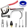 9 Pcs 2-Way Connection Air Nozzle Blow Gun Sets, Air
