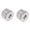 2Pcs Cola Barrel Adapter Distributor Connector Male Thread G5/8 Female