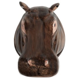Quail Ceramics Hippo Wall Vase