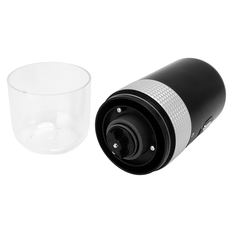 Black Coffee Bean Grinder Dry Wet Dual Use 1500mAh Small