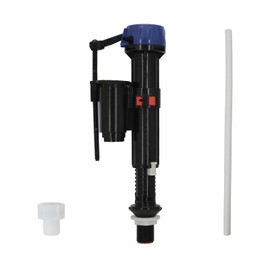 Lychee Light Fill Valve Replacement for Toilet Tanks, Toilet Inlet Valve Repair Parts Compatible with Duravit Fill Valve 016301,Quick Install Connector and Refill Pipe