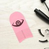 Healvian Eyelash Placement 5-Piece Eyelash Ruler Length Measurement Eyelash Curler