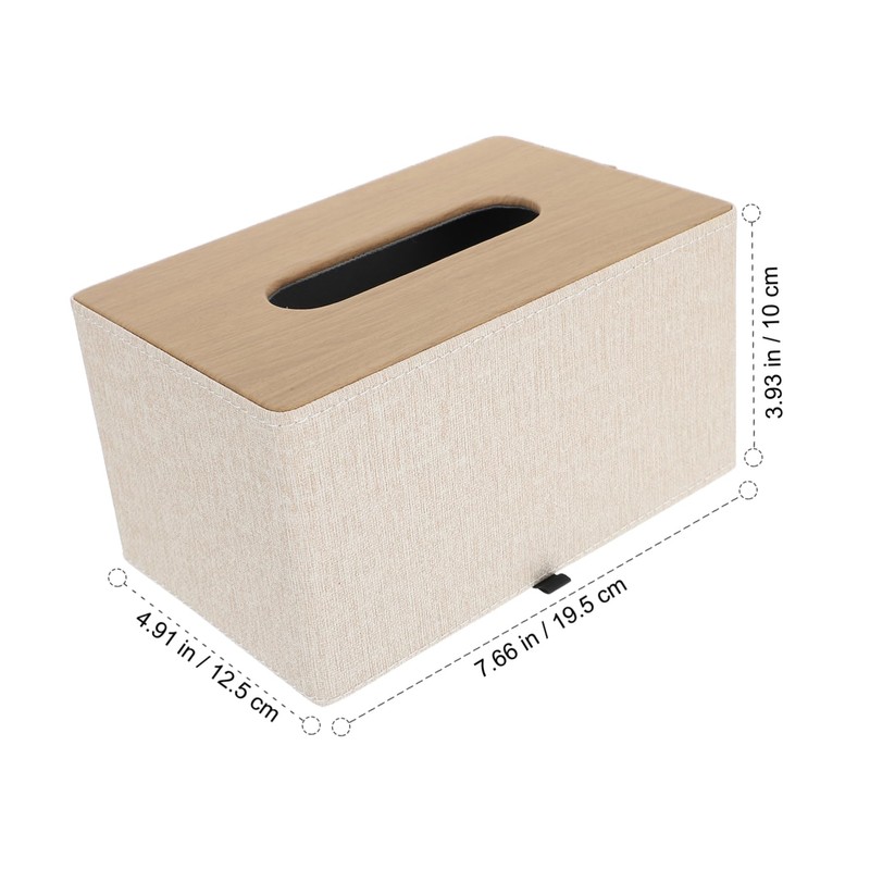iplusmile Napkin Paper Box Tissue Storage Case Napkin Holder Table