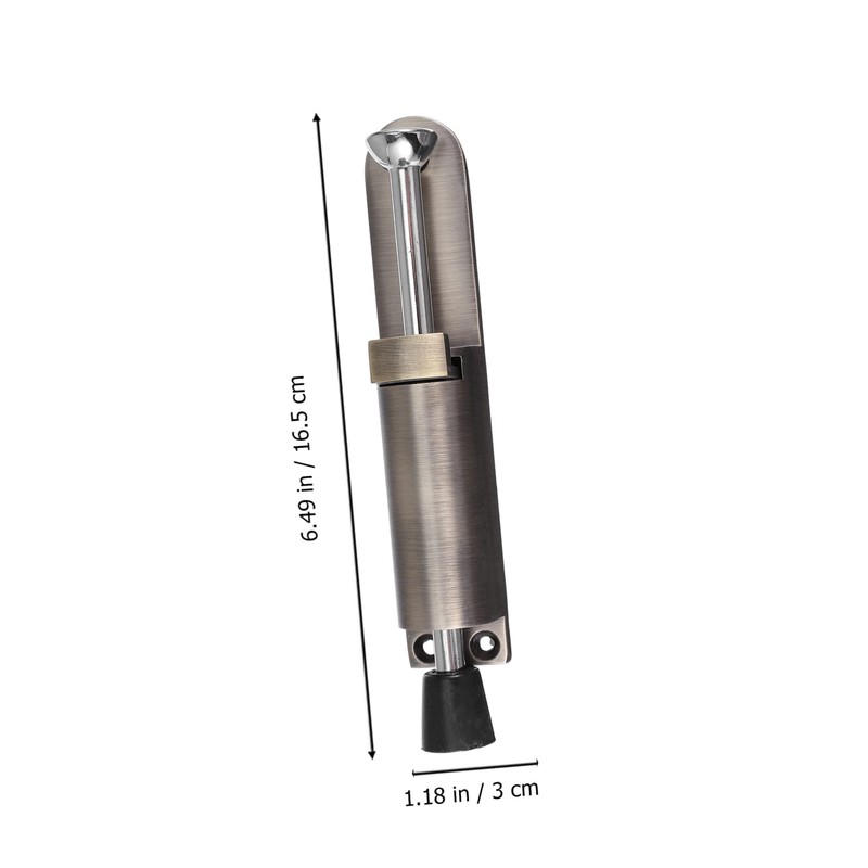 TEHAUX Heavy Duty Door Stopper Telescopic Spring Loaded Door Holder