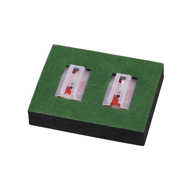 Stylineedle 2-Piece Turntable Needles, Ruby Tip, for Crosley, Ion, Jensen,