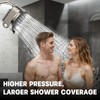 High Flow Filtered Shower Head, HOPOPRO 5 Modes High Pressure