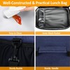 Vankor Insulated Lunch Bag for Men Women, Reusable Lunch Box