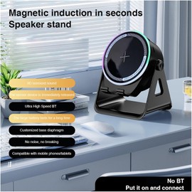 Bluetooth Stereo Speaker con Soporte para Celular – JETVBMGQRWND