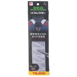 TJM Design (TJM Design) Tajima Safety Belt Reflector for Full Harness White Can Be Cut Freely to Match Harness Belt Micro Prisms Processing High Reflective Strength Non-slip Special Fabric That Does