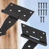 Kotarbau Pack of 2 Cross Hinges, 100-400 mm, Shutter Hinges,