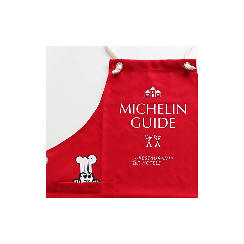Michelin Apron, Red Guide, Red, M